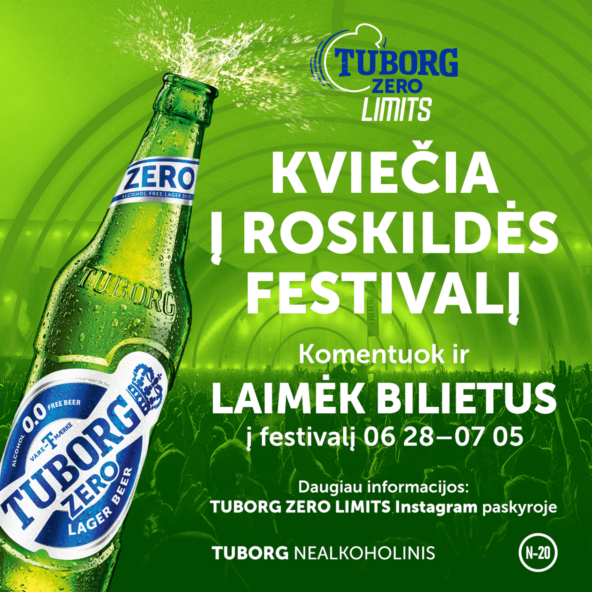 TUBORG ZERO LIMITS